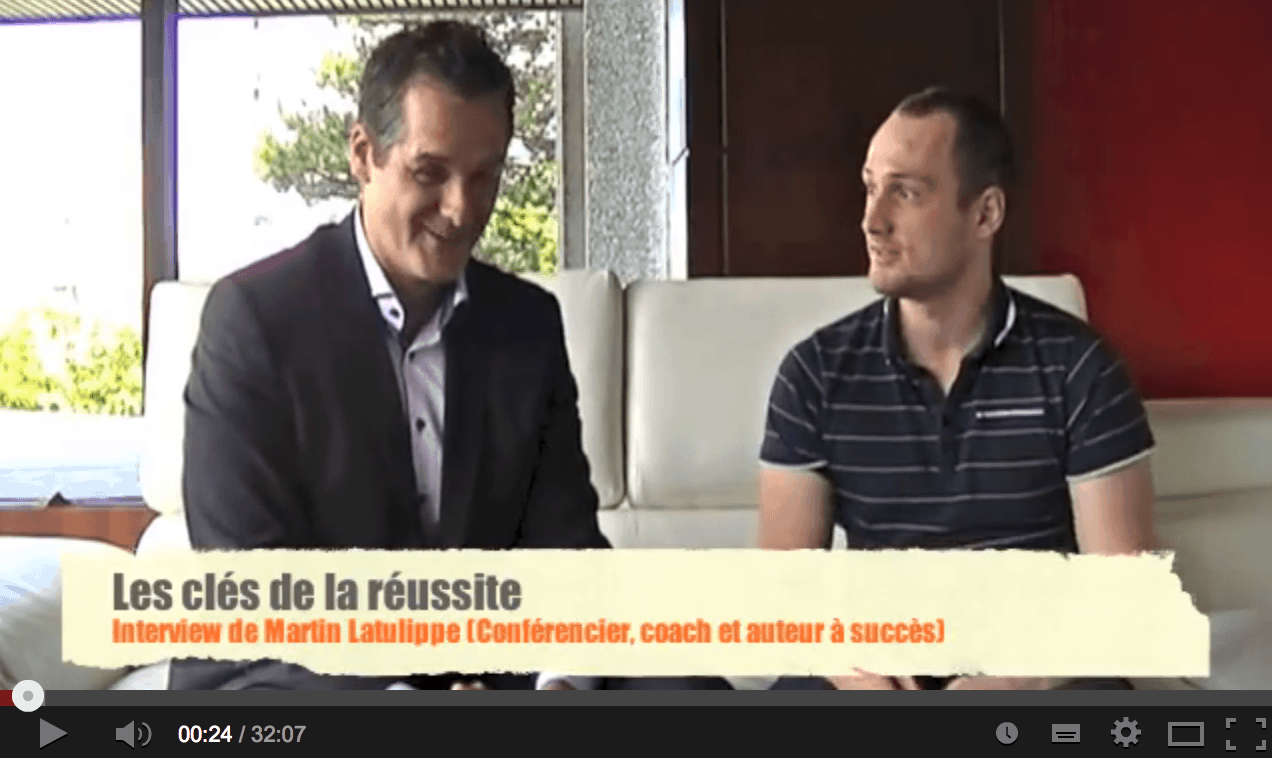 "J'avais beaucoup d'ambition mais..." - Interview d'un conférencier du succès